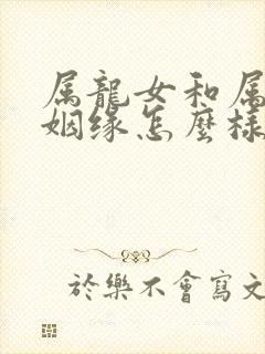 属龙女和属狗男姻缘怎么样