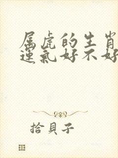 属虎的生肖今年运气好不好