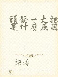 头发一大把的掉是什么原因