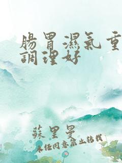 肠胃湿气重怎么调理好