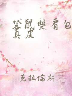 袋鼠双肩包女款真皮