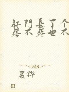 肛门长了个小疙瘩不疼也不痒