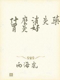 什么消炎药治疗胃炎好