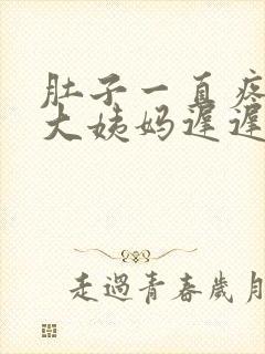 肚子一直疼但是大姨妈迟迟没有来怎么办