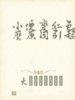 小便变红色是什么原因引起的