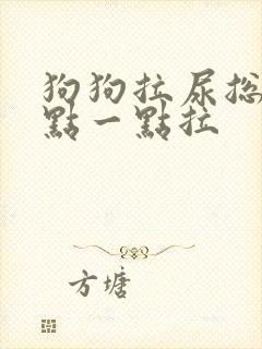 狗狗拉尿总是一点一点拉