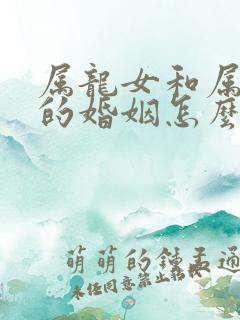 属龙女和属猴男的婚姻怎么样