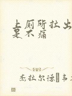 上厕所拉出血但是不痛