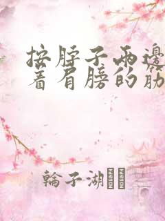 按脖子两边痛连着肩膀的筋疼