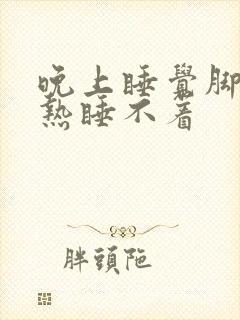 晚上睡觉脚心发热睡不着