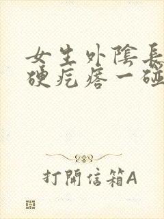 女生外阴长了个硬疙瘩一碰疼