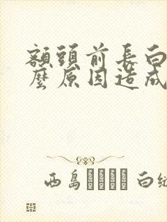 额头前长白发什么原因造成的