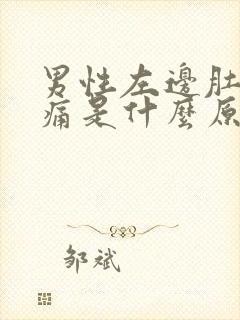 男性左边肚子疼痛是什么原因