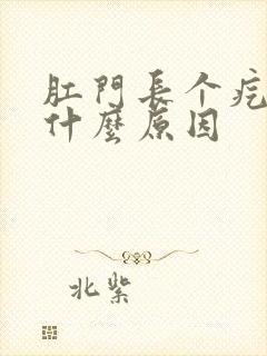 肛门长个疙瘩是什么原因