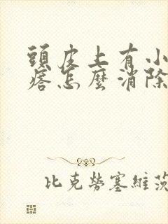 头皮上有小红疙瘩怎么消除