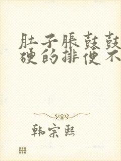 肚子胀鼓鼓的硬硬的排便不出