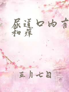 尿道口内有点疼和痒