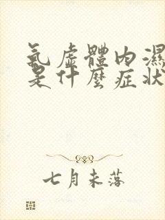 气虚体内湿气重是什么症状