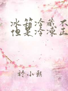 冰箱冷藏不制冷但是冷冻正常