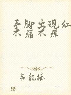 手脚出现红点点不痛不痒