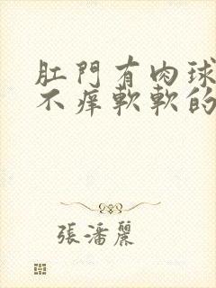 肛门有肉球不痛不痒软软的