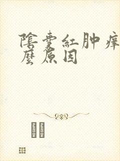 阴囊红肿痒是什么原因