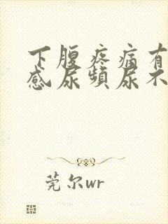 下腹疼痛有坠胀感尿频尿不尽