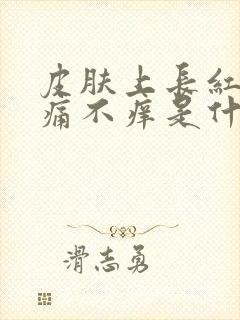 皮肤上长红点不痛不痒是什么原因