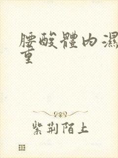 腰酸体内湿气太重