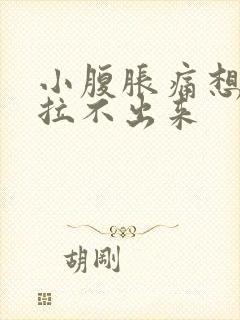 小腹胀痛想大便拉不出来