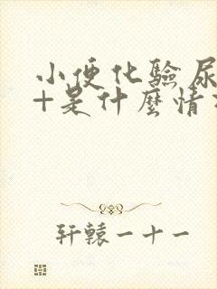 小便化验尿糖3+是什么情况