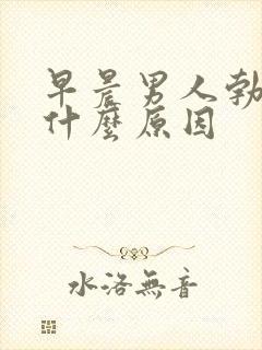 早晨男人勃起是什么原因