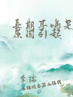 长期耳鸣是什么原因引起