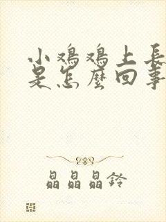 小鸡鸡上长疙瘩是怎么回事