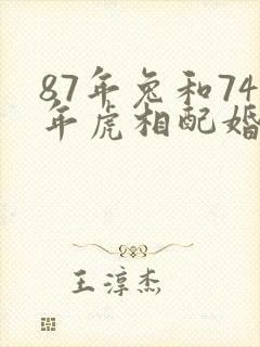 87年兔和74年虎相配婚姻如何