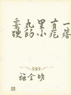 睾丸里有一个硬硬的小疙瘩