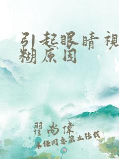 引起眼睛视力模糊原因