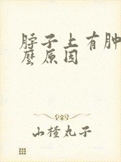 脖子上有肿块什么原因