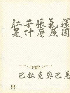 肚子胀气还拉稀是什么原因?