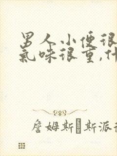 男人小便很骚,气味很重,什么原因