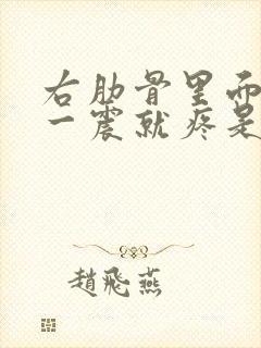 右肋骨里面咳嗽一震就疼是什么原因