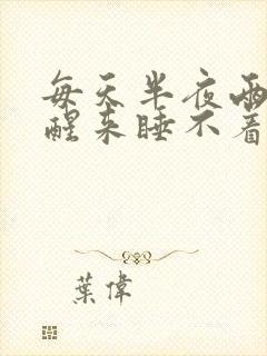 每天半夜两三点醒来睡不着是什么原因