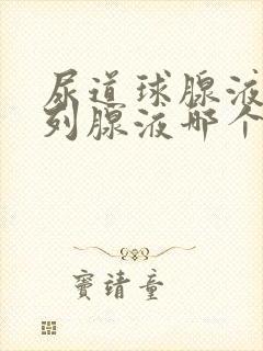 尿道球腺液和前列腺液哪个先排