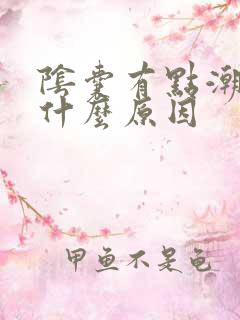 阴囊有点潮湿是什么原因