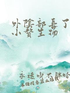 外阴部长了一个小赘生物