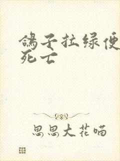 鸽子拉绿便几天死亡