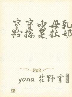 宝宝吃母乳加奶粉总是拉奶瓣