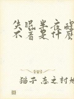 失眠半夜醒来睡不着是什么原因