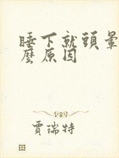 睡下就头晕是什么原因