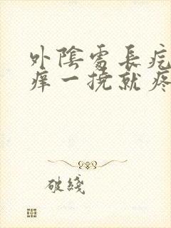 外阴处长疙瘩瘙痒一挠就疼